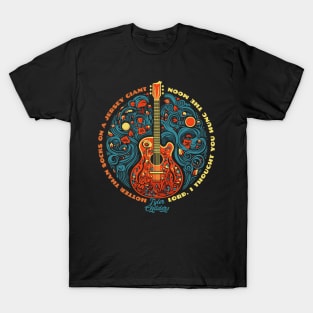 Tyler Childers Fan Art Jersey Giant Lyrics Country Americana Folk Music  Art T-Shirt